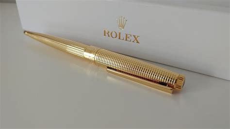 rolex kugelschreiber gold|Rolex gold watches 40mm.